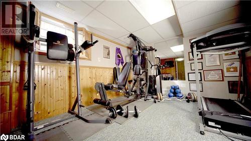 Exercise Room - 17 Briarwood Crescent, Belleville, ON - Indoor Photo Showing Gym Room