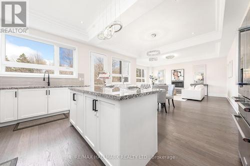 110 Conklin Crescent, Aurora, ON - Indoor Photo Showing Kitchen With Upgraded Kitchen