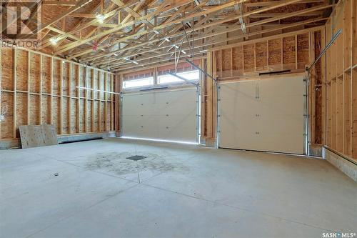 418 Hillside Crescent, Pilot Butte, SK - Indoor Photo Showing Garage