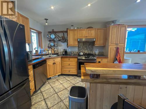 351 Daladon Place, Logan Lake, BC - Indoor Photo Showing Kitchen With Double Sink