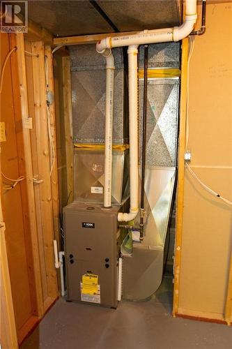 Forced Air Gas Furnace - 728 Champlain Drive, Cornwall, ON - Indoor Photo Showing Basement