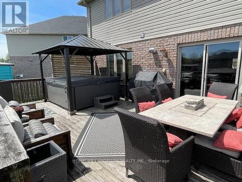 128 Southview Court, Woodstock, ON - Outdoor With Deck Patio Veranda With Exterior