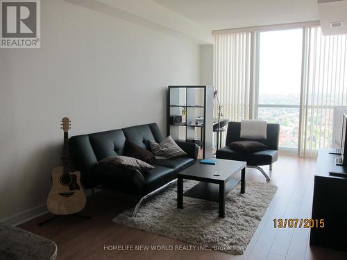 2210 - 3985 Grand Park Drive, Mississauga, ON - Indoor Photo Showing Living Room