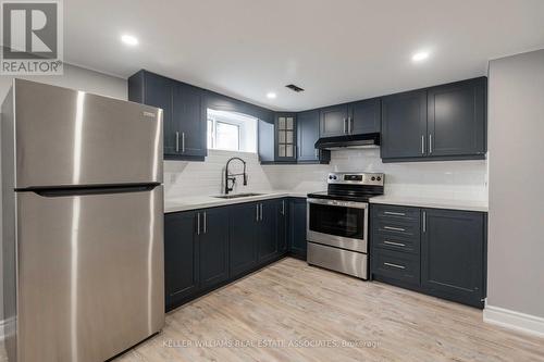 462 Rathburn Road, Toronto, ON - Indoor Photo Showing Kitchen With Stainless Steel Kitchen