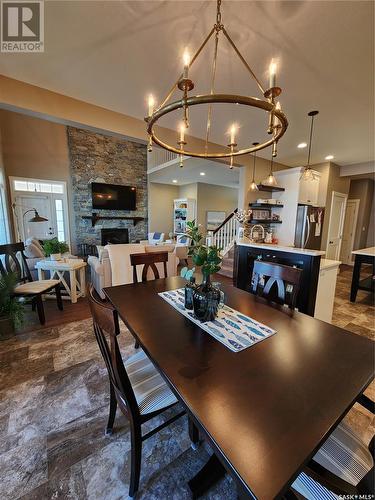 56 Elk Road, Crooked Lake, SK - Indoor Photo Showing Dining Room