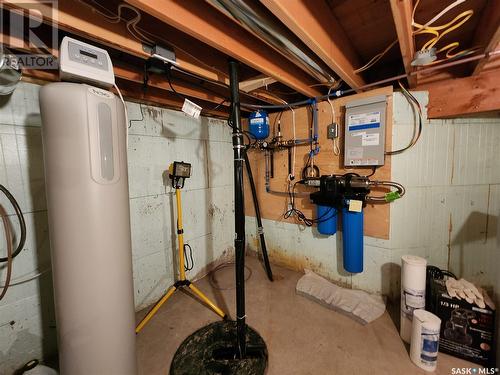 56 Elk Road, Crooked Lake, SK - Indoor Photo Showing Basement