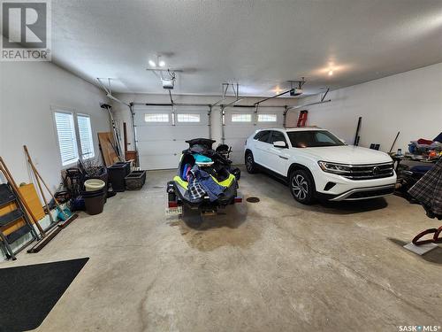 56 Elk Road, Crooked Lake, SK - Indoor Photo Showing Garage