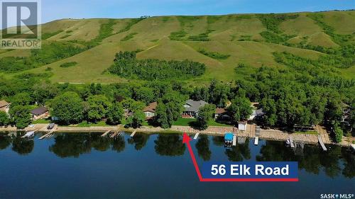 56 Elk Road, Crooked Lake, SK - Outdoor With Body Of Water With View