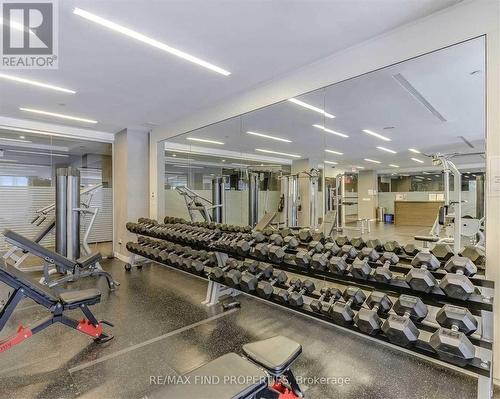 531 - 55 Regent Park Boulevard, Toronto, ON - Indoor Photo Showing Gym Room