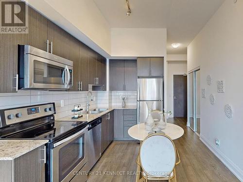 2311 - 7890 Bathurst Street W, Vaughan, ON - Indoor Photo Showing Kitchen With Stainless Steel Kitchen With Upgraded Kitchen