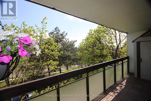 408 - 260 Seneca Hill Drive, Toronto, ON - Outdoor With Balcony With Exterior