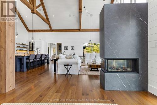 1086 Pennwood Road, Muskoka Lakes, ON - Indoor With Fireplace