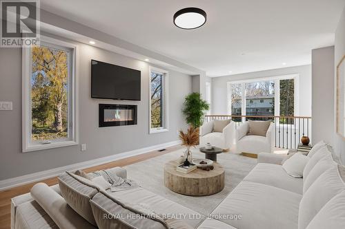 Lot 13 Inverlynn Way, Whitby (Lynde Creek), ON - Indoor Photo Showing Living Room With Fireplace