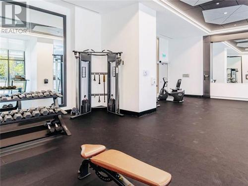 30 Samuel Wood Way Unit# 1909, Toronto, ON - Indoor Photo Showing Gym Room