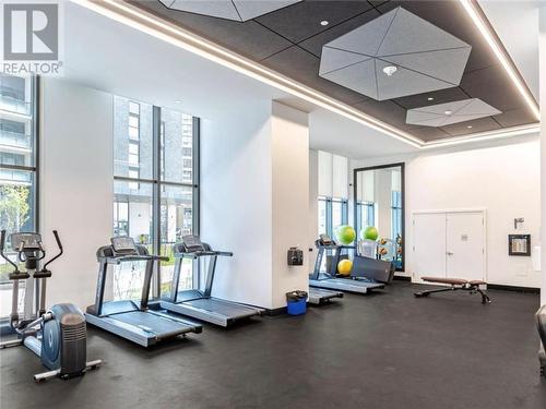 30 Samuel Wood Way Unit# 1909, Toronto, ON - Indoor Photo Showing Gym Room