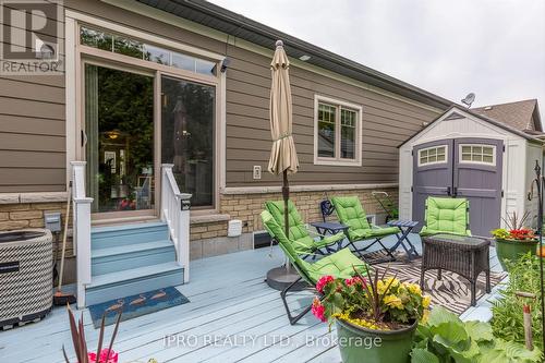 75 Chadwin Drive, Kawartha Lakes, ON - Outdoor With Deck Patio Veranda