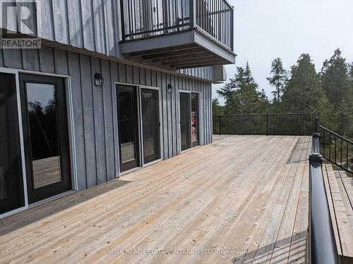 7 Bass Road, Northern Bruce Peninsula, ON - Outdoor With Balcony With Deck Patio Veranda With Exterior