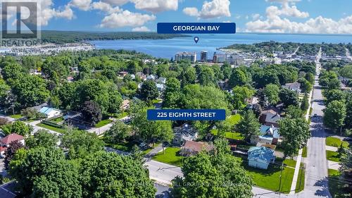 225 Eighth Street, Midland, ON - Outdoor With Body Of Water With View