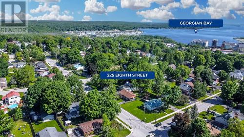 225 Eighth Street, Midland, ON - Outdoor With Body Of Water With View