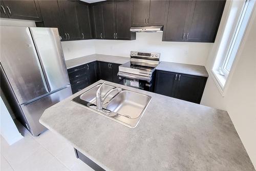 620 Colborne Street W|Unit #19, Brantford, ON - Indoor Photo Showing Kitchen With Double Sink