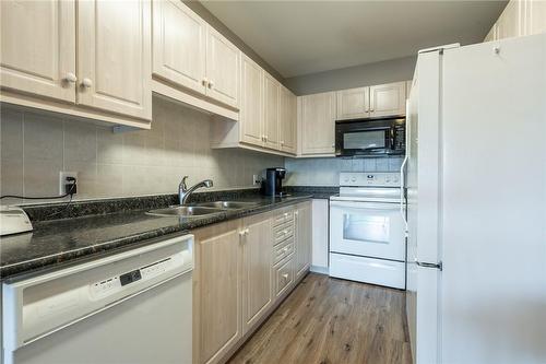 2075 Amherst Heights Drive|Unit #208, Burlington, ON - Indoor Photo Showing Kitchen With Double Sink