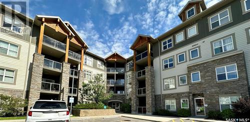 402 1220 Blackfoot Drive, Regina, SK - Outdoor With Balcony With Facade