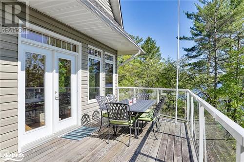 1320 360 Island, Port Severn, ON - Outdoor With Deck Patio Veranda With Exterior