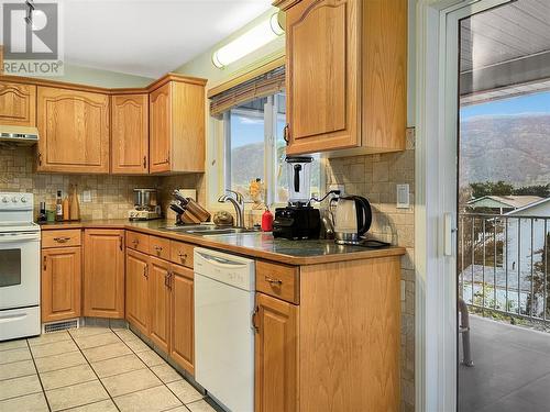 55 Cactus Crescent, Osoyoos, BC - Indoor Photo Showing Kitchen With Double Sink