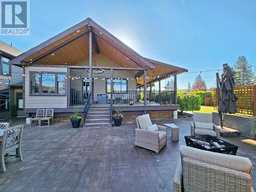 683 St Laurent Avenue, Quesnel, BC - Outdoor With Deck Patio Veranda