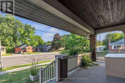 107 Oxford Street W, London, ON - Outdoor With Deck Patio Veranda With Exterior