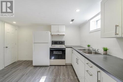 166 Fennell Avenue E, Hamilton, ON - Indoor Photo Showing Kitchen With Double Sink