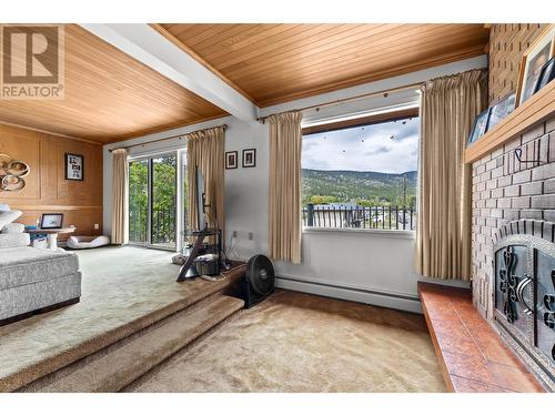 1876 Langley Rd, Merritt, BC - Indoor Photo Showing Living Room With Fireplace