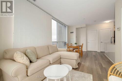 1209 - 5025 Four Springs Avenue, Mississauga, ON - Indoor Photo Showing Living Room