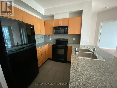 3412 - 16 Yonge Street, Toronto, ON - Indoor Photo Showing Kitchen With Double Sink