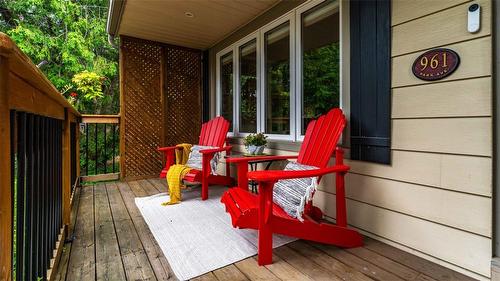 961 Park Avenue W, Burlington, ON - Outdoor With Deck Patio Veranda With Exterior