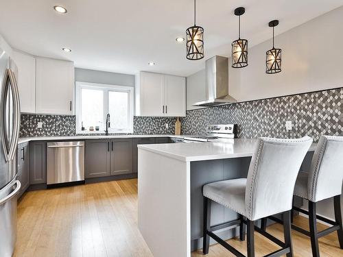 Kitchen - 3353 Route 112, Marieville, QC - Indoor Photo Showing Kitchen With Upgraded Kitchen