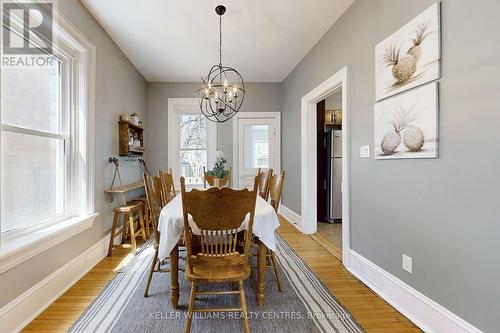 78 Wellington Street, Kawartha Lakes, ON - Indoor Photo Showing Dining Room