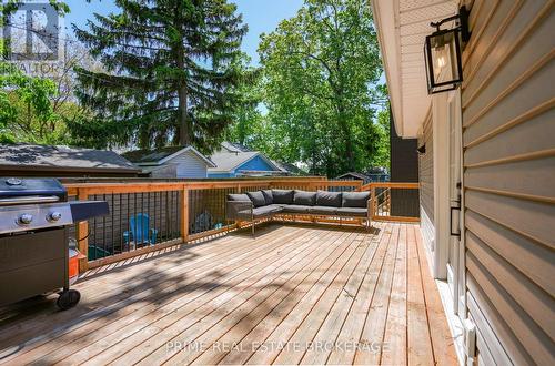 14 Warwick Avenue, Lambton Shores (Grand Bend), ON - Outdoor With Deck Patio Veranda With Exterior