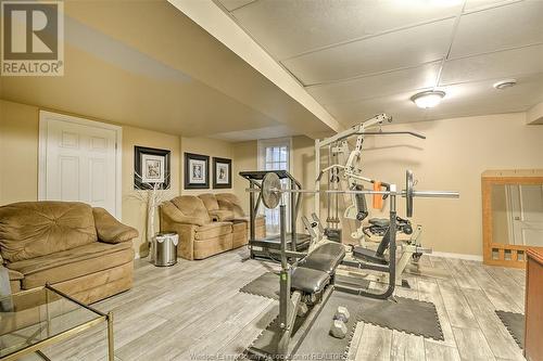 229 Crownridge, Amherstburg, ON - Indoor Photo Showing Gym Room
