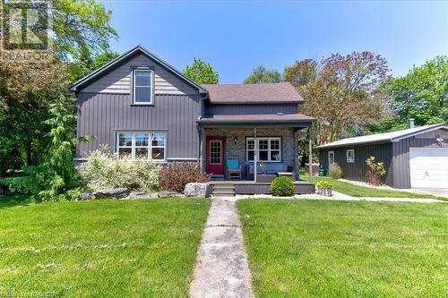 33 Mill Street, Harriston, ON - Outdoor With Deck Patio Veranda With Facade