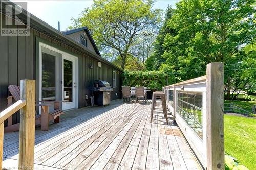 33 Mill Street, Harriston, ON - Outdoor With Deck Patio Veranda With Exterior