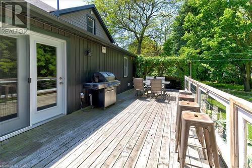 33 Mill Street, Harriston, ON - Outdoor With Deck Patio Veranda With Exterior