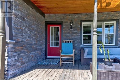 33 Mill Street, Harriston, ON - Outdoor With Deck Patio Veranda