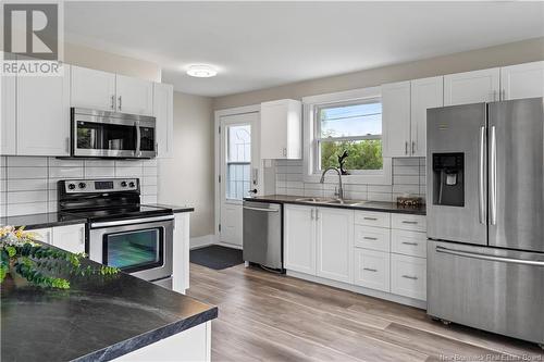 104 Drummond, Moncton, NB - Indoor Photo Showing Kitchen With Double Sink With Upgraded Kitchen