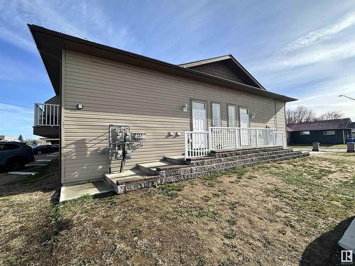 4605 45 Av, Calmar, AB - Outdoor With Deck Patio Veranda With Exterior