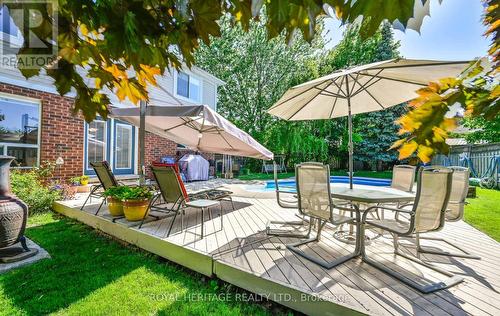 31 Sagewood Avenue, Clarington, ON - Outdoor With In Ground Pool With Deck Patio Veranda