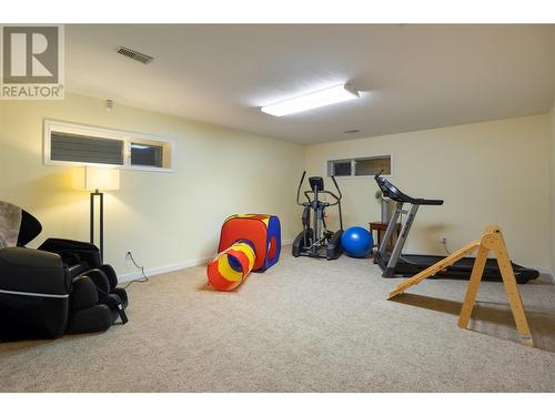 4329 Crystal Drive, Vernon, BC - Indoor Photo Showing Gym Room