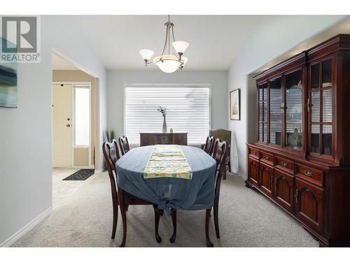 4329 Crystal Drive, Vernon, BC - Indoor Photo Showing Dining Room