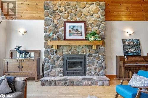 184 Golf Course Road, Quinte West, ON - Indoor Photo Showing Living Room With Fireplace