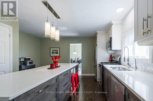 184 Elmwood Drive, Belleville, ON - Indoor Photo Showing Kitchen With Double Sink